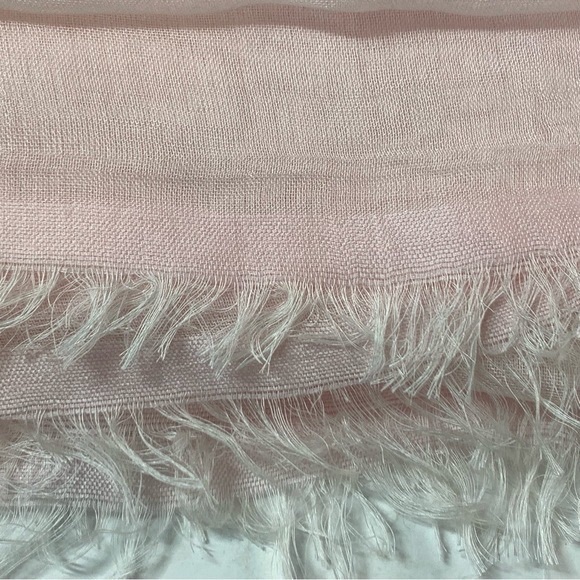 Nordstrom Modal &Silk Scarf in Light Pink - Picture 7 of 7